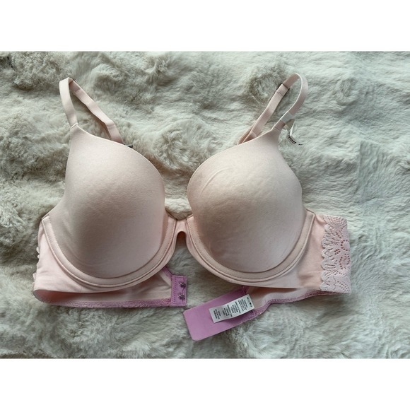 aerie Other - Aerie Women Bra 34C Pink Full Coverage Underwire Lightly Lined Demi‎